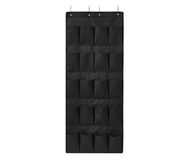 Durable College Shoe Organizer Black Cheap TUSKÂ® College Storage for Over Dorm Door