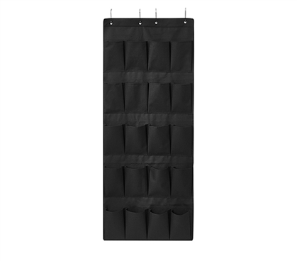 Durable College Shoe Organizer Black Cheap TUSKÂ® College Storage for Over Dorm Door