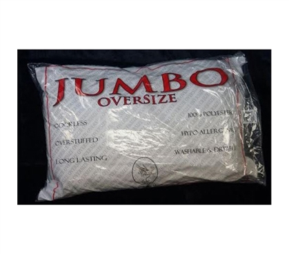 Dorm Bedding Essentials - USA-Made Jumbo Pillow