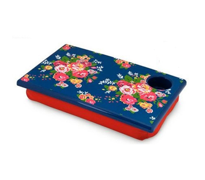 Looks Great - Floral Bouquet LapDesk - Useful Dorm Item For Studying In College