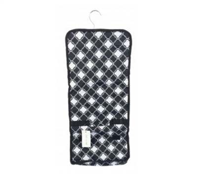 Dorm Storage Solutions Quatrefoil Black - Cosmetic Bag Must Have Dorm Items