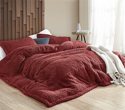 Burgundy Extra Long College Comforter Coma Inducer Foxy Fine Syrah Ultra Soft Twin XL Bedding