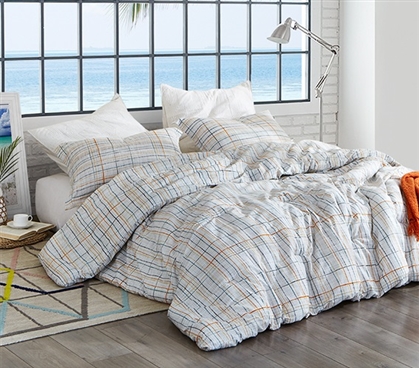 Colorful Twin Extra Long Bedding Set Lahaina Oversized College Comforter Made with Soft Cotton