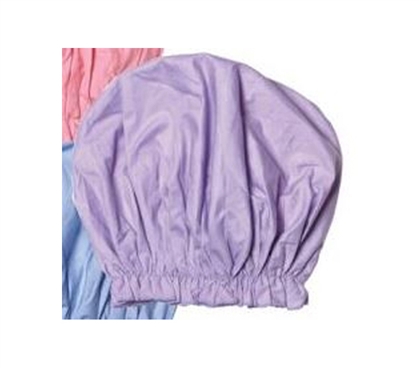 Bouffant Shower Cap - Solid Lavender - Shower Essential - Bath Supplies