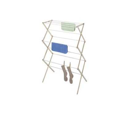 Set It Up Right In Your Dorm - Wood Drying Rack - Necessary For Air Drying