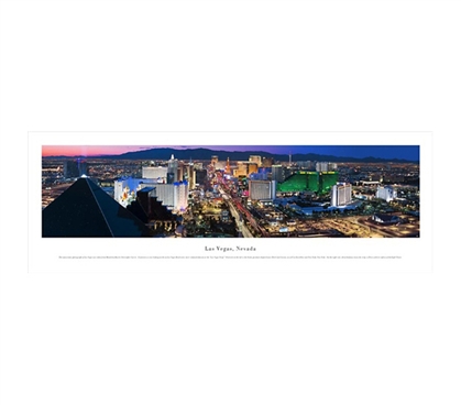 Las Vegas, Nevada - Skyline Panorama