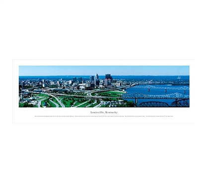 Louisville, Kentucky - Skyline Panorama