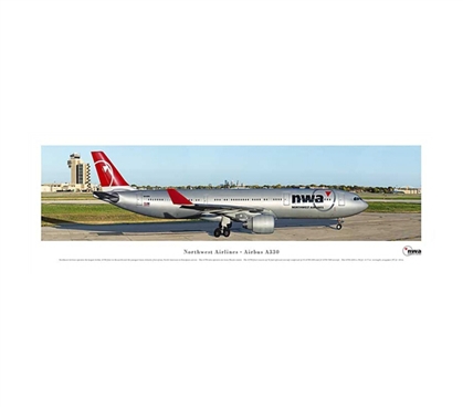 Northwest Airlines A330 - Panorama