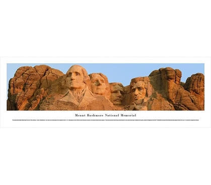 A Great View - Mount Rushmore National Memorial Panorama - Wall Decor For College