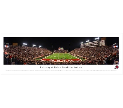 Dorm Room Decorations University of Utah - Rice-Eccles Stadium Panorama Dorm Room Decor