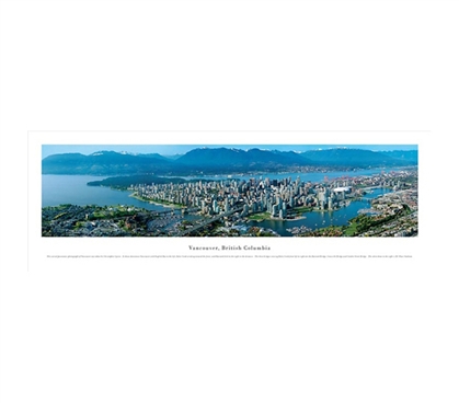Vancouver, British Columbia - Aerial Panorama