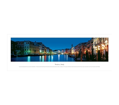 Venice, Italy - Twilight Panorama