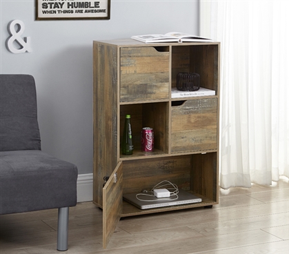 Locking Safe Wood Storage for Dorm College Furniture Ideas for Small Dorm Shabby Chic Bookshelf