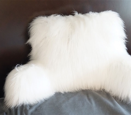 White Woolly Bedrest