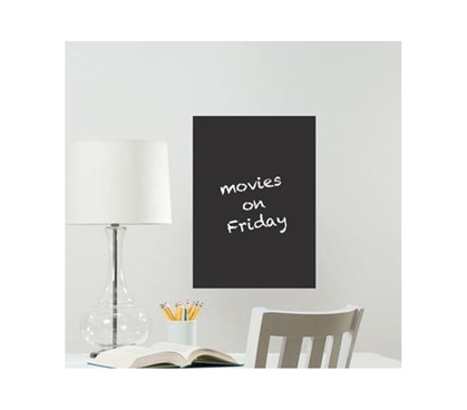 Black Message Board - Peel N Stick - Dorm Supplies