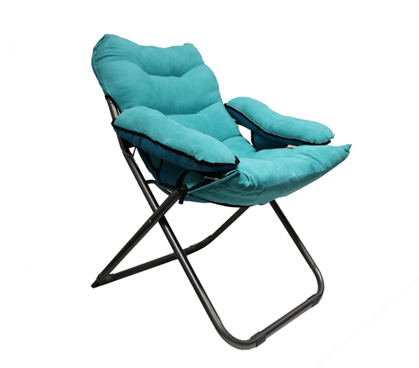 College Club Dorm Chair - Plush & Extra Tall - Teal