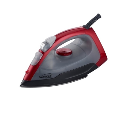 Steam, Dry Spray Iron - Red Dorm Room Essential