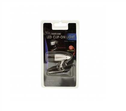 Cool Dorm Item - Bullet High Power LED Clip Light - Great For Studying