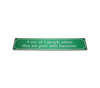 4 Out of 3 People - Humorous Tin Sign - Add Some Humor To Your Wall Decor