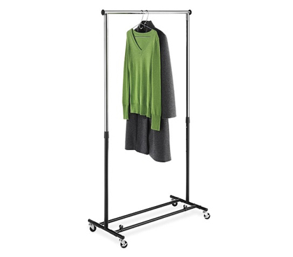 Must-Have College Supply - Folding Dorm Clothes Rack - Great For Clothes Organization