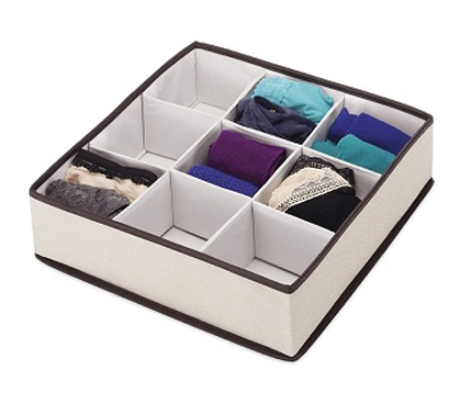 Keeps Dorms Clean - Multi-Compartment Dresser Organizer - Supplies For College