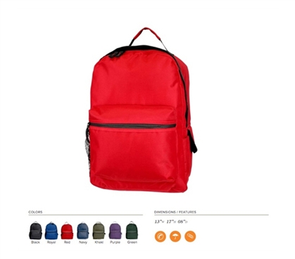 Carry College Supplies - Classic College Backpack - Needed For College