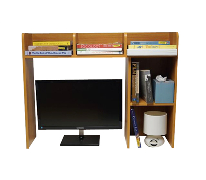 Dorm Organizer - Classic Dorm Desk Bookshelf - Storage