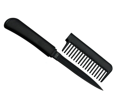 Dorm Room Security Essentials Hidden Comb Knife for Self Defense College Personal Safety