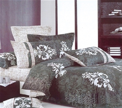 Damask Grove Twin XL Comforter Set - College Ave Designer Series - Great Design