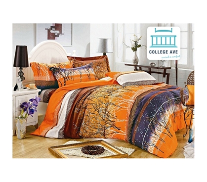 Comfort And Style - Moonlight Sol Twin XL Comforter Set - College Ave Designer Series - Decor For College Dorms