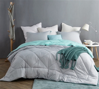 Gray Full Size Dorm Bed Dimensions Cheap College Bedding Essentials Blue Dorm Comforter