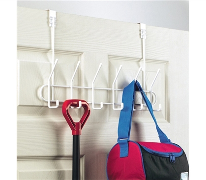 Brighten 6 Hook - Over the Door coat hanger
