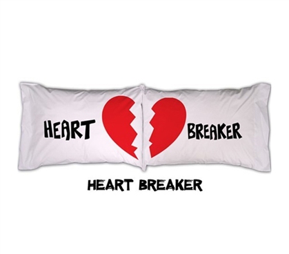 College Pillowcases Heart College bedding accessories