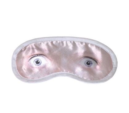 Funny College Sleep Necessities - Silly Sleep Eye Mask - Worth A Laugh