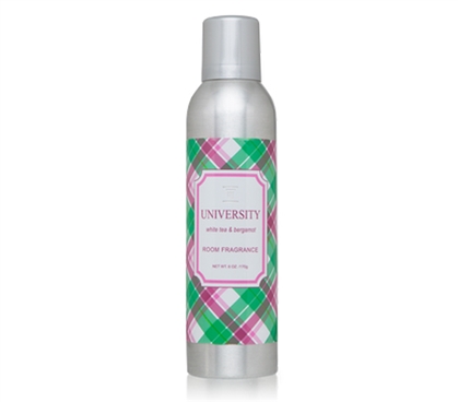 White Tea & Bergamot Dorm Spray University Dorm Room Scent College Essential for Freshmen