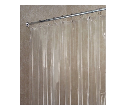 Must Have For College - Vinyl Shower Curtain Or Liner - Keeps Floors Dry