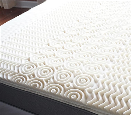 Dorm Bedding Ideas Ultra Cozy Memory Foam Full Size Egg Crate College Mattress Topper