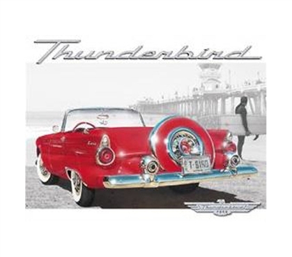 Best Decor For College - Thunderbird Tin Sign - Dorm Decorations