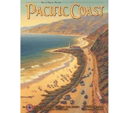 Buy Dorm Products - Pacific Coast Tin Sign - Dorm Room Supplies