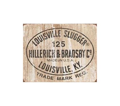 Shop For Your Dorm - Louisville Slugger Tin Sign - Must Haves For College