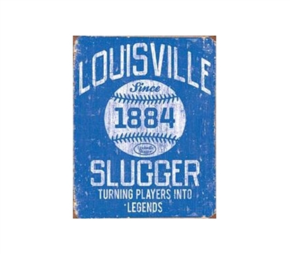 Buy Dorm Stuff - Louisville Slugger 1884 Tin Sign - Shop For College