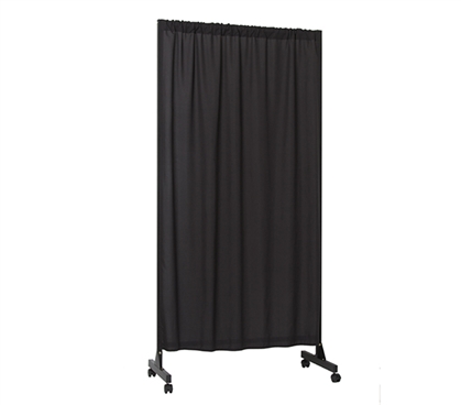 Black Dorm Curtain Hanger Privacy Room Divider for College Supplies Checklist for Freshmen