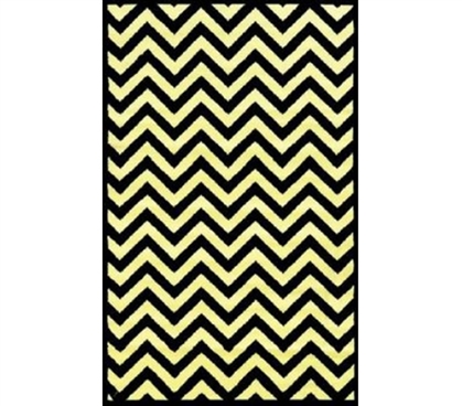 Dorm Rugs Should Be Cheap - Chevron Bolt Dorm Room Rug - Decor For Dorms Is Needed