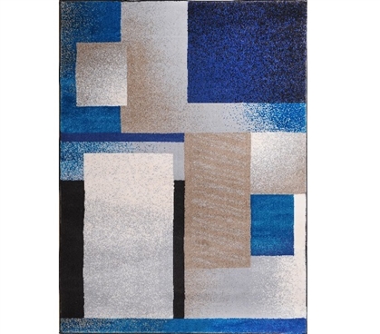 Dorm Room Decorations Mod Square Blue Dorm Rug