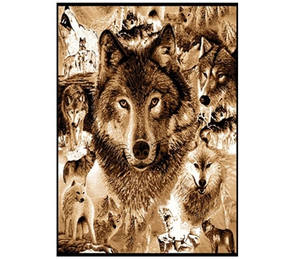 Wolf Pride College Dorm Room Rug Dorm Decorations for College