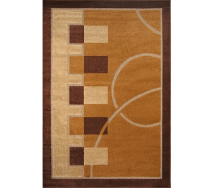 Cheap Dormroom College Court Rug