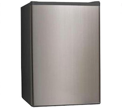 Midea Upright Freezer 3.0 cu ft - Stainless Steel - Quality Freezer For Dorms