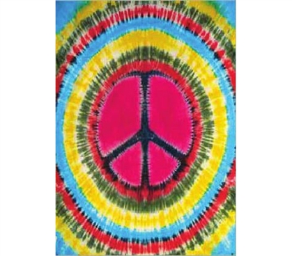 Tie Dye Burst Tapestry