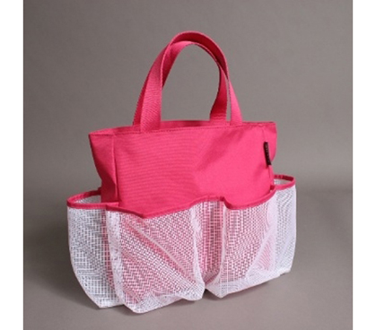Holds Variety Of Dorm Stuff - Neo Carry All - Berry Pink - Makes A Great Shower Tote