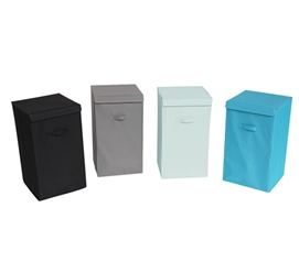 Great Space Saving Design - Collapsible Fold-Up Laundry Hamper - Vibrant Colors